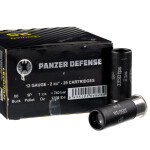 250 Rounds of 12ga Ammo by Panzer Defense Lequian Special HV - 00 Buck